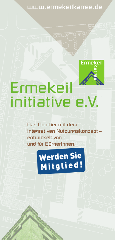 Werden Sie jetzt Mitglied im  "Ermekeilinitiative e. V." | Verein zur zivilen Nutzung der Bonner Ermekeilkaserne